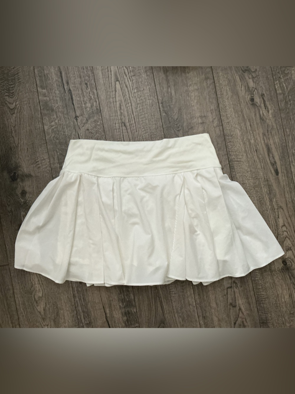 Aerie Skort - Sz Large - Athletic Golf Classic White Pleated Mini Skirt Tennis